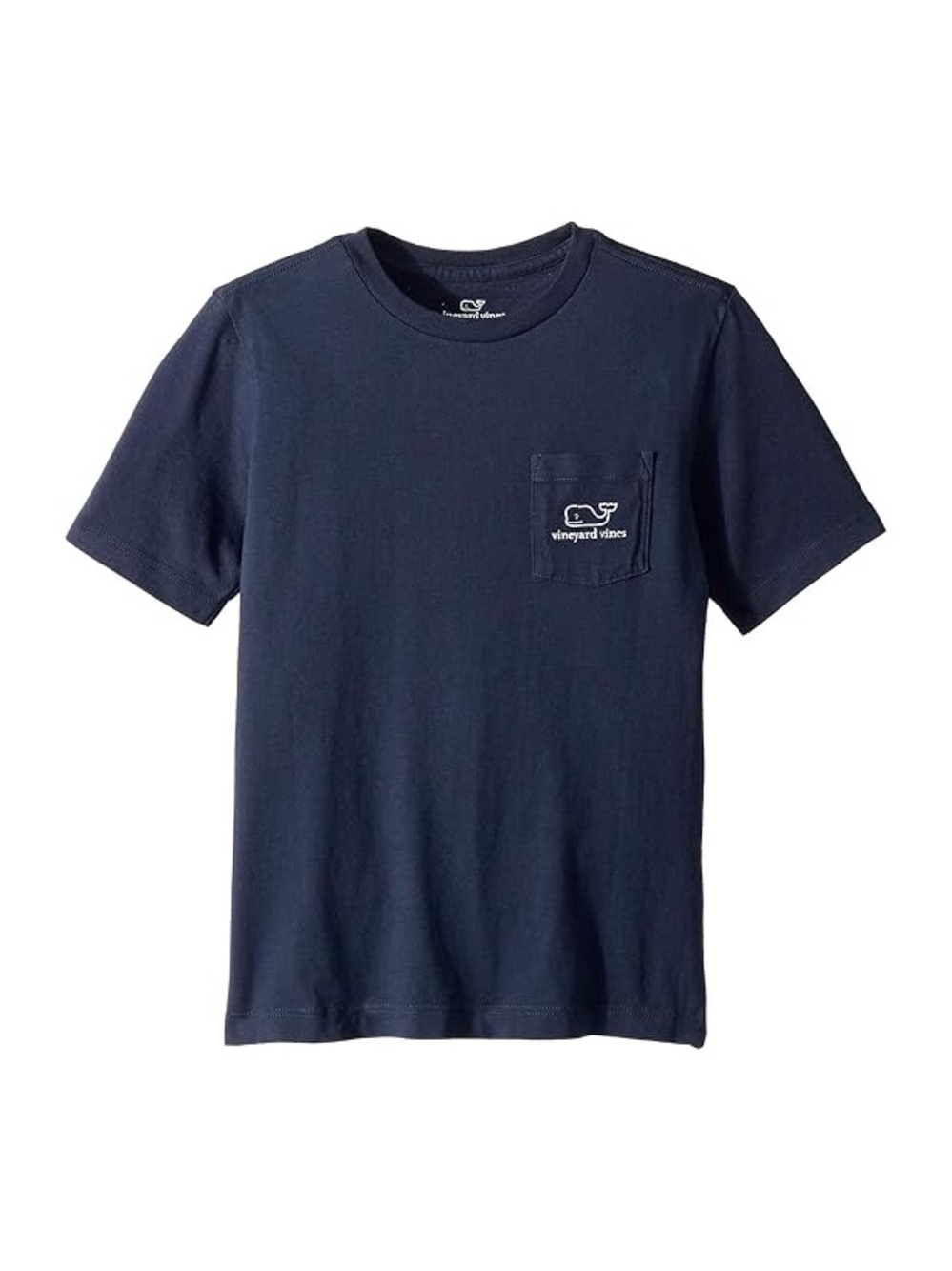 Vineyard Vines Navy Christmas Pocket T-Shirt
